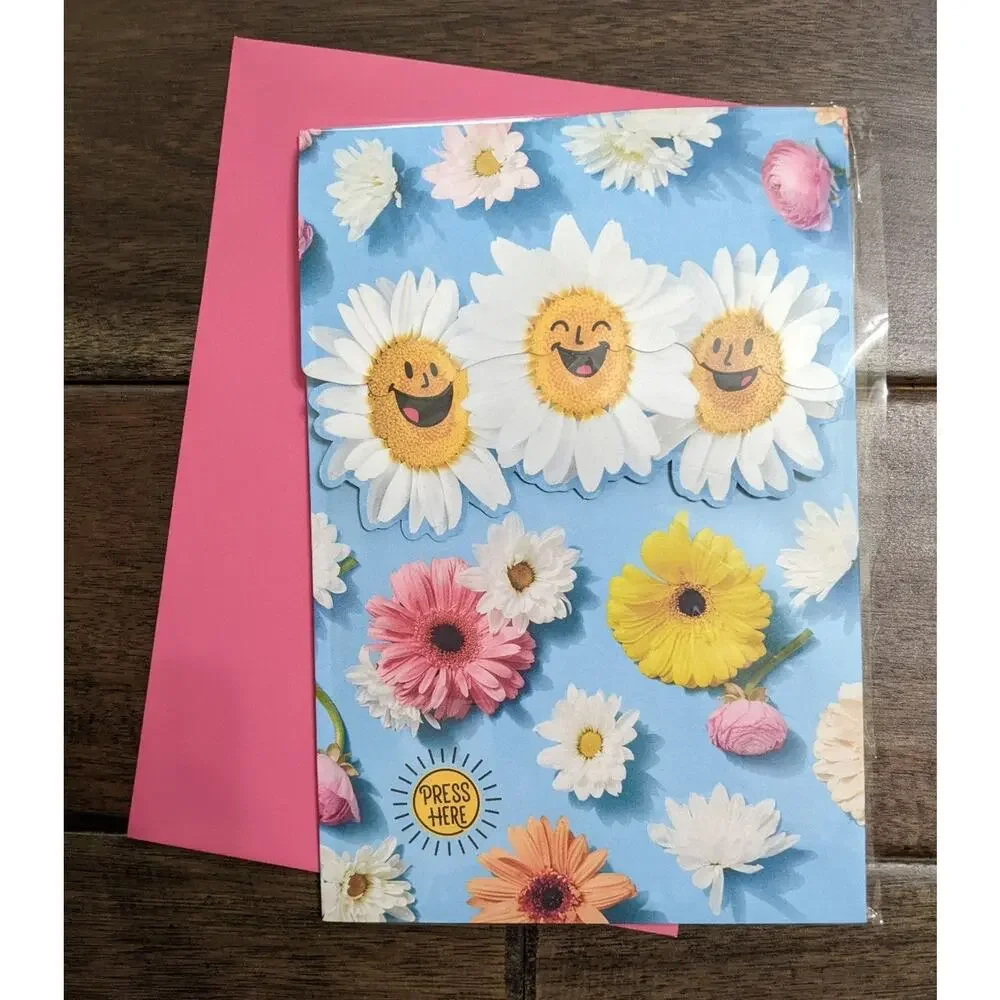 Musical New Hallmark mother's day card blooming wonderful sunflower music move